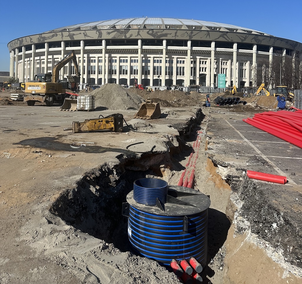 Второй этап обновления в Лужниках