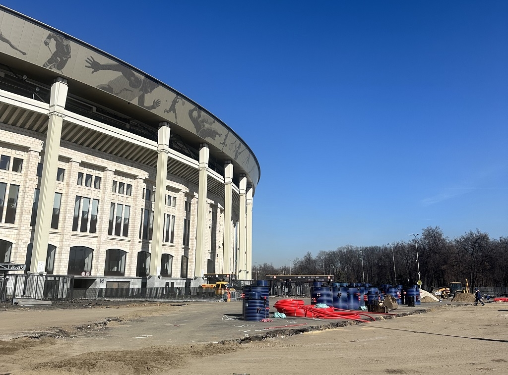 Второй этап обновления в Лужниках